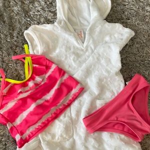 Tankini and cover up